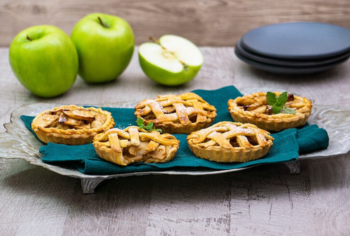 Mini pays de manzana: la receta fácil y deliciosa para sorprender en tus fiestas decembrinas
